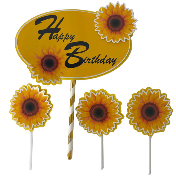 Taarttoppers met Bloemen
